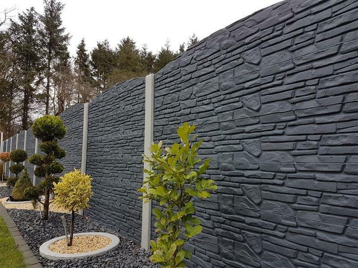 Fencing walling slab