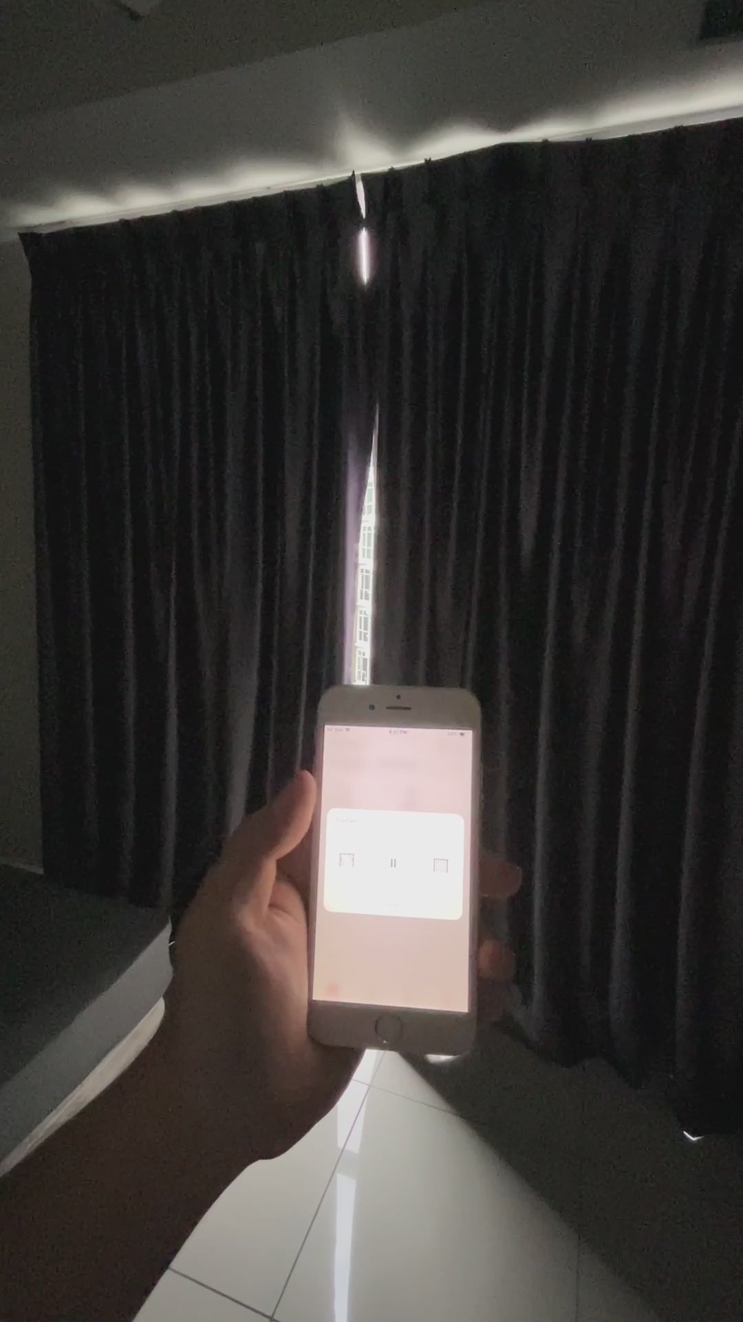 Smart 2 Wifi Curtain Robot,Roman Rod Track, APP Remote Control,Voice Control